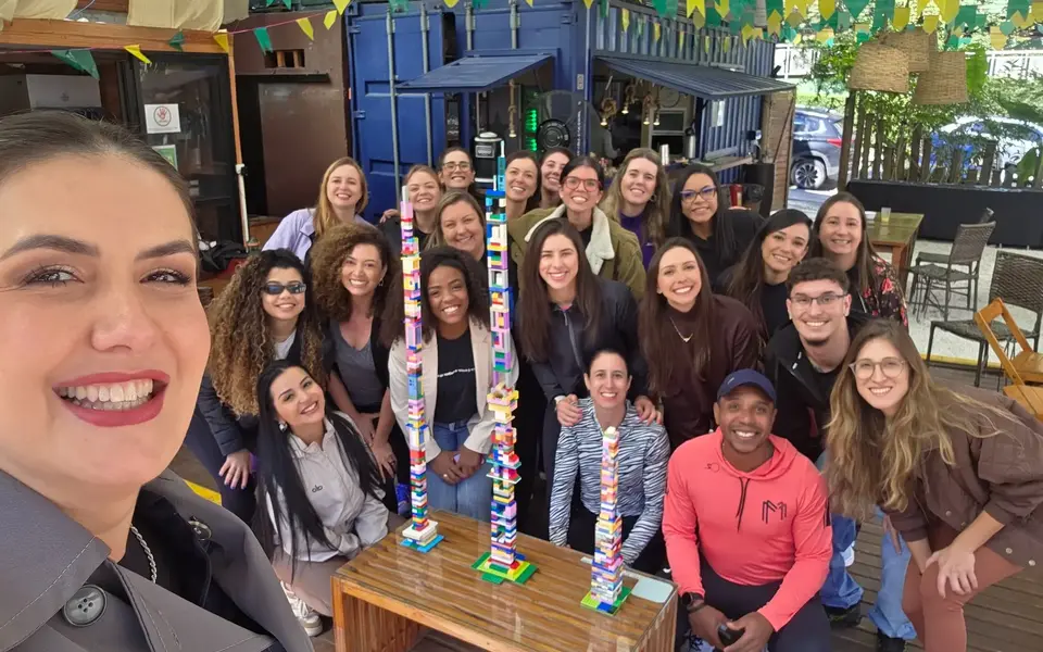 Experiência prática em equipe
